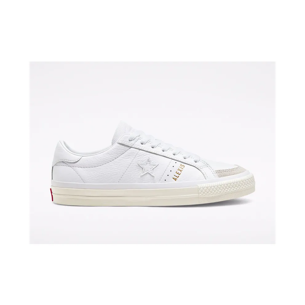 Converse CONS One Star Pro AS Low Top White/enamel Red/egret (168658C)