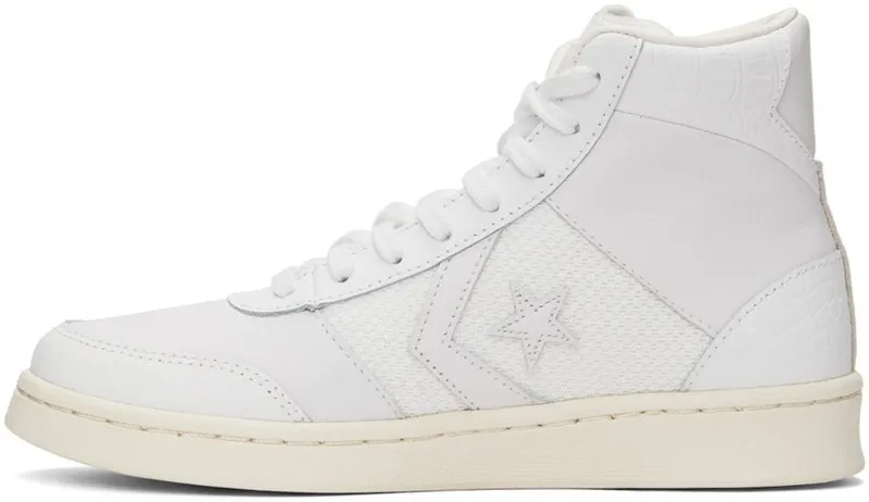 Converse White Croc Pro Sport Hi WTE/WTE/EGRET (170902C)