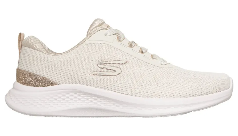 Skechers Skech-Lite Pro 2.0 – Brilliant Shimmer Sneaker Natuurlijk/Goud