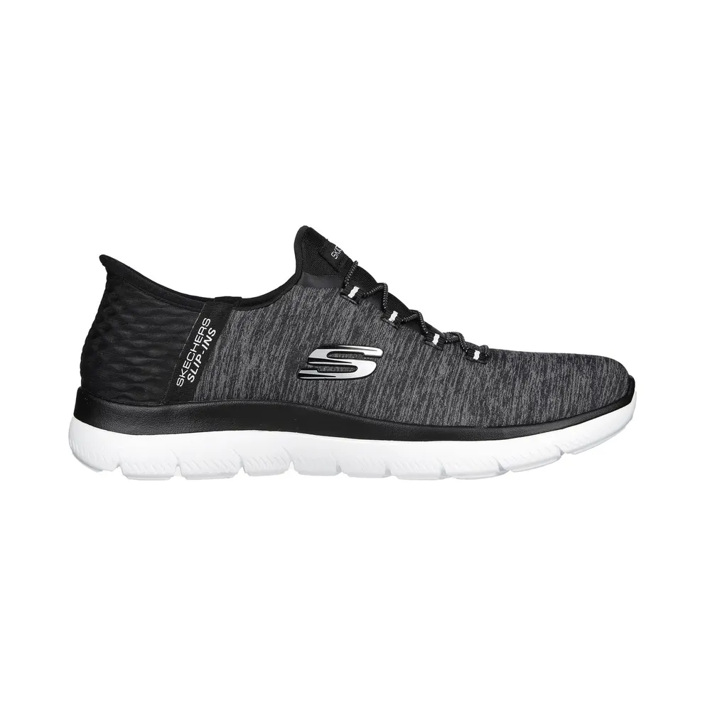 Skechers Slip-ins: Summits – Dazzling Haze Sneaker Black/White