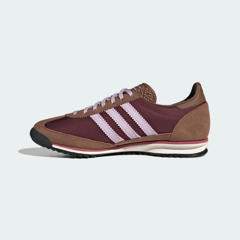 Adidas SL 72 OG Shoes Maroon / Ice Lavender / Preloved Brown (KJ2297)