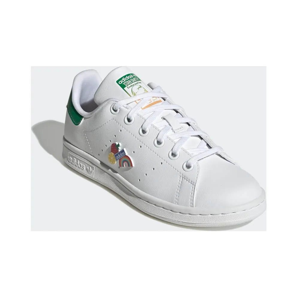 Adidas Stan Smith Cloud White / Green / Pulse Amber (GW8156)