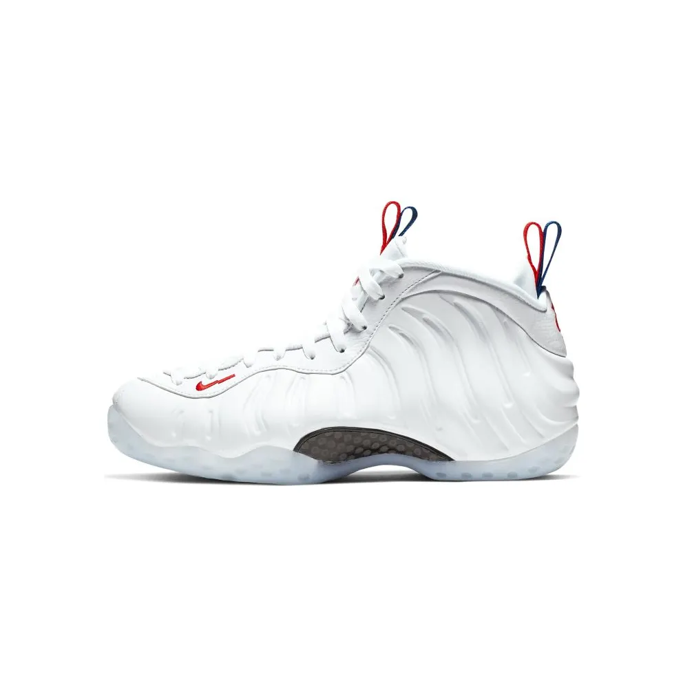 Nike Air Foamposite One USA (W) White/White-Game Royal-Habanero Red (AA3963-102)