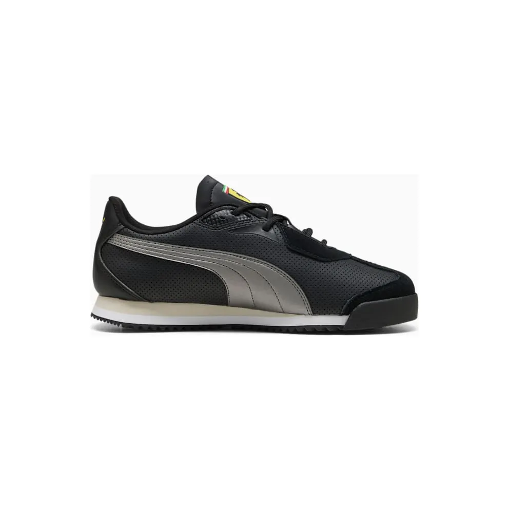 Puma Roma S Scuderia Ferrari Black Aged Silver (308909-01)