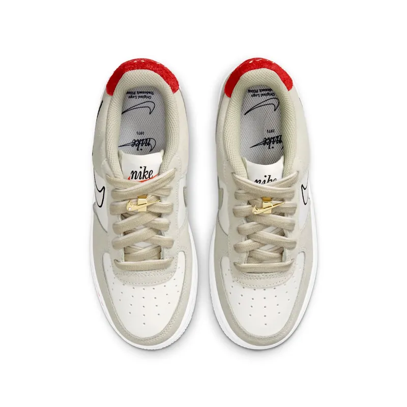 Nike Air Force 1 Low S50 Light Stone University Red (DB1561-100)