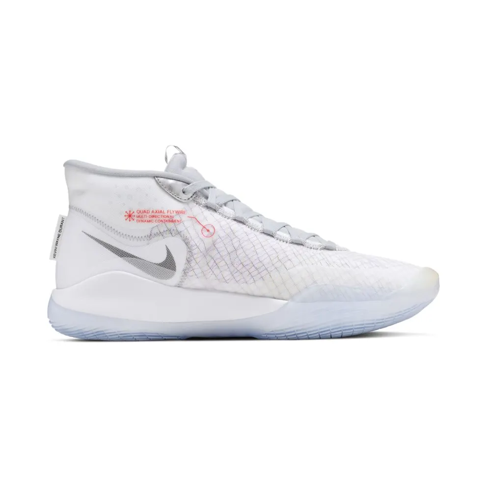Nike KD 12 White Wolf Grey White/Wolf Grey-Black (CK1195-101)