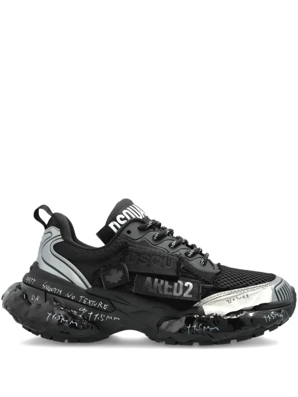DSQUARED2 Faster Sneakers mit Mesh-Einsätzen – Grau (SNW046135508533)