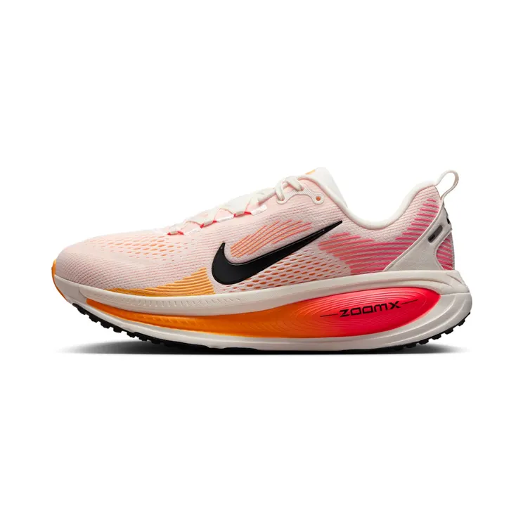 Nike Vomero 18 “Sail / Bright Crimson / Laser Orange / Black” (HM6804-100)