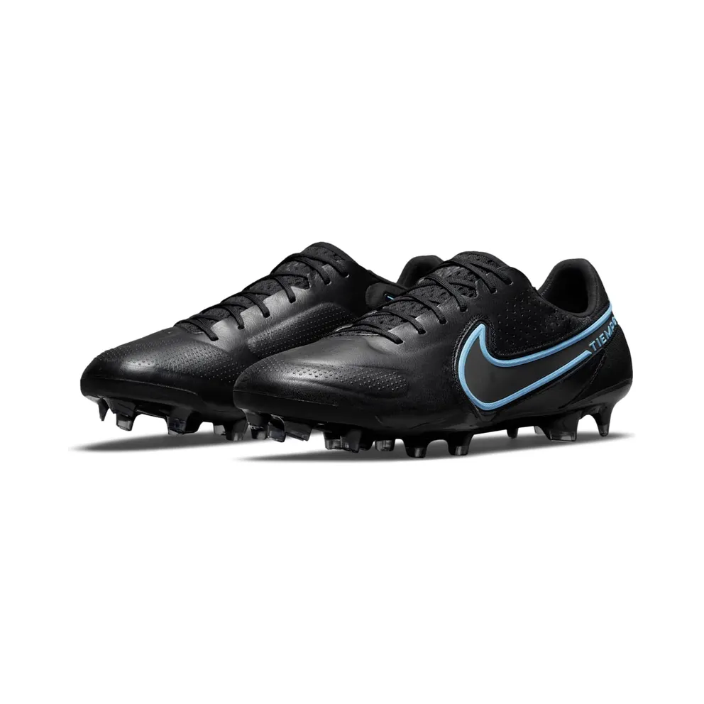 Nike Tiempo Legend 9 Elite FG Black University Blue (CZ8482-004)