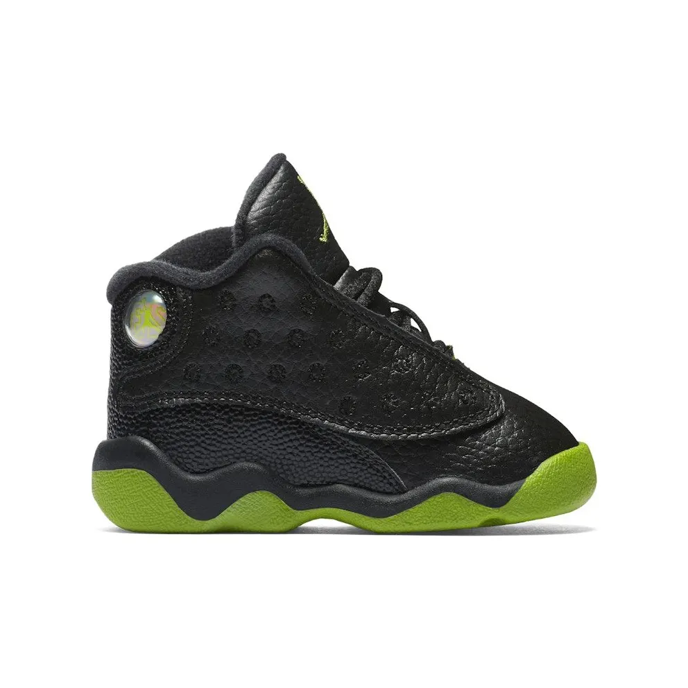 Jordan 13 Retro Black White Altitude Green (414581-042)