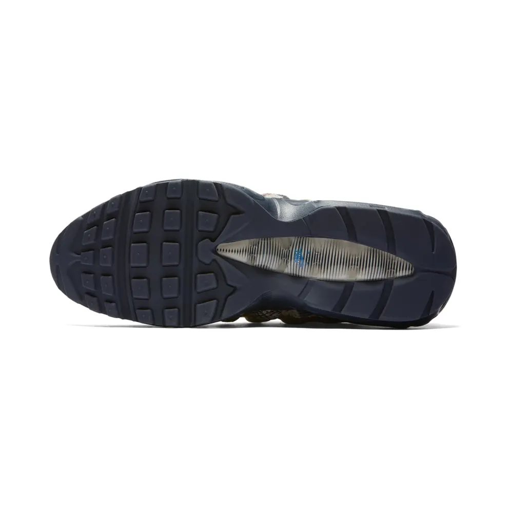 Nike Air Max 95 Snakeskin Newsprint Newsprint/Blue Hero-String-Canteen (AT6152-001)
