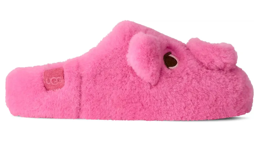 UGG Elea Pooch Slip-On Slipper Pink Laquer (1183390-PLQ)