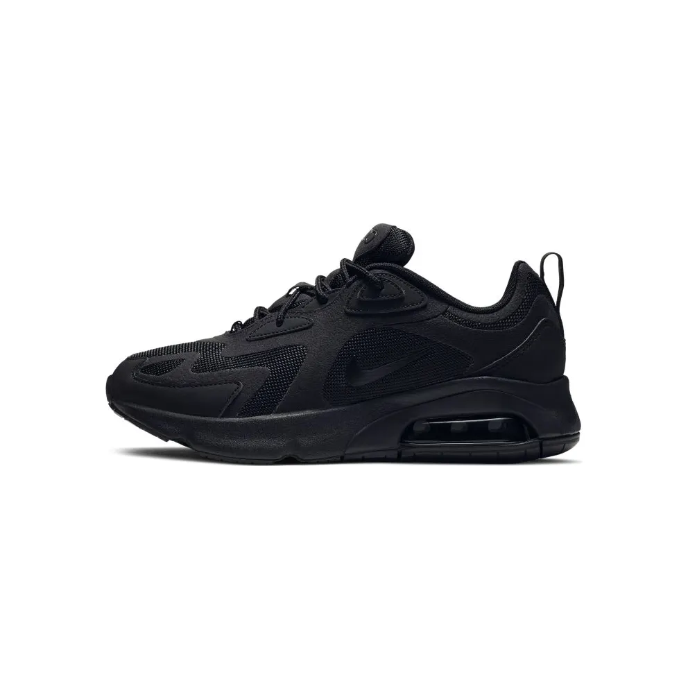 Nike Air Max 200 Triple Black (W) Black/Black-Black (AT6175-003)