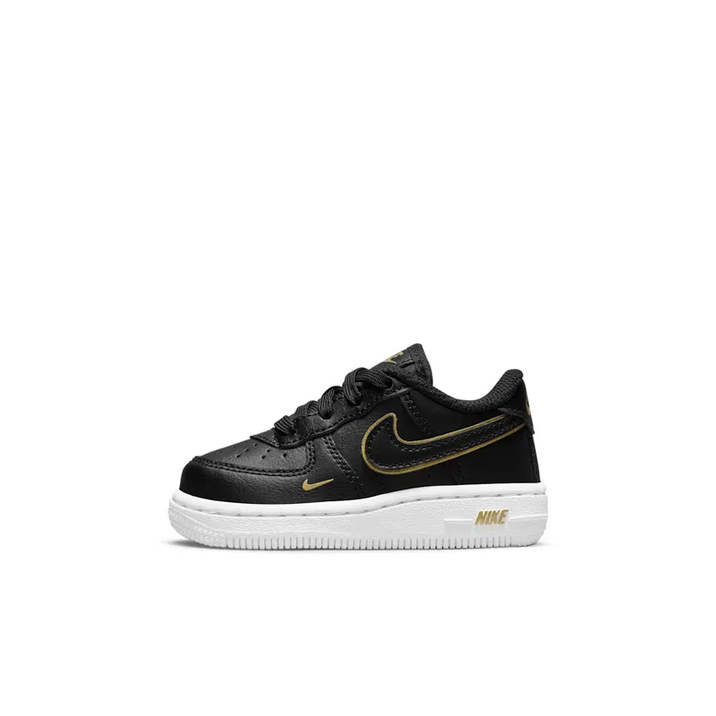 Nike Force 1 LV8 “Black / Metallic Gold / White” (DM3387-001)