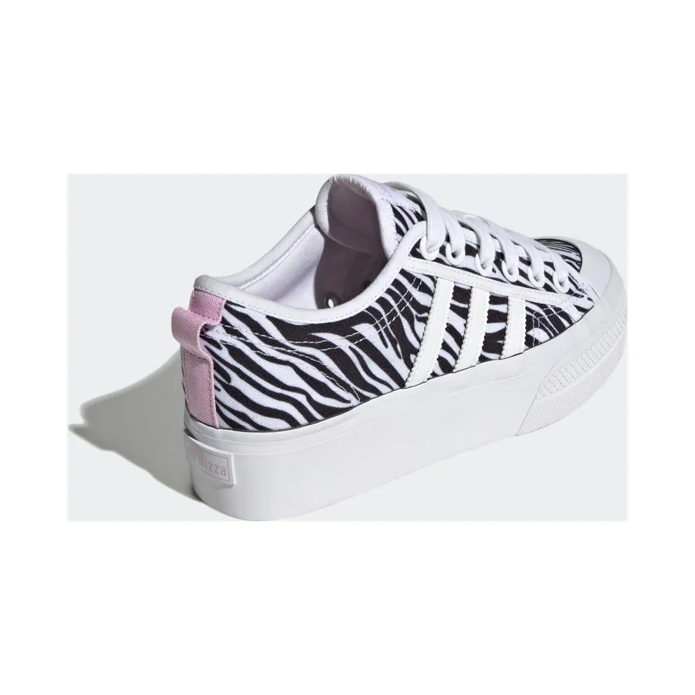 Adidas Nizza Platform Cloud White / Bliss Lilac / Core Black (GZ9681)