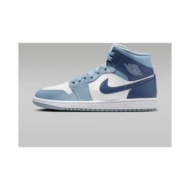 Nike Air Jordan 1 Mid SE Black Chrome (W) (BQ6472-140)