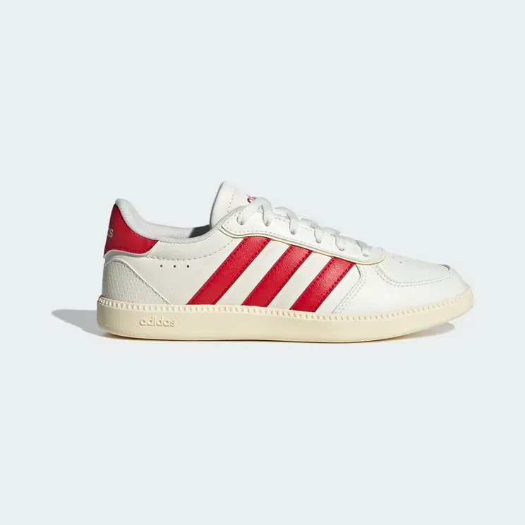 adidas Breaknet Sleek Shoes Kids “Off White / Better Scarlet / Warm Vanilla” (JQ3052)