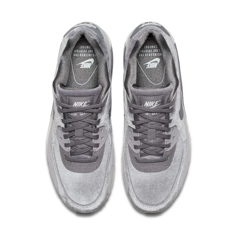 Nike Air Max 90 Velvet Gunsmoke (W) Gunsmoke/Gunsmoke (898512-007)