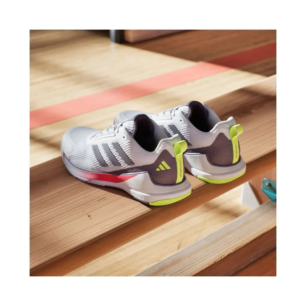 Adidas Novaflight 2 Indoor Cloud White / Aurora Met. / Aurora Plum (JQ9206)