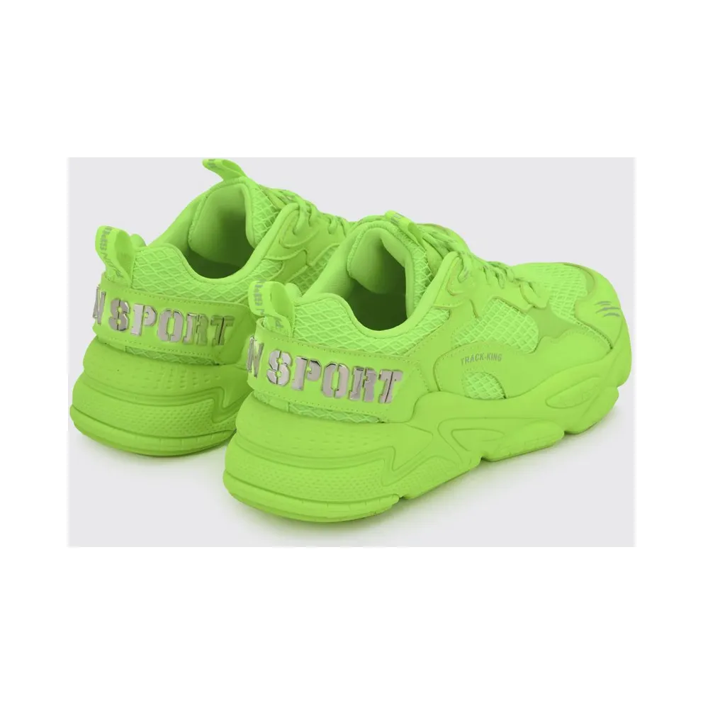 Plein Sport Track-King Leather And Mesh Yellow (FAESUSC0800STE003N29)