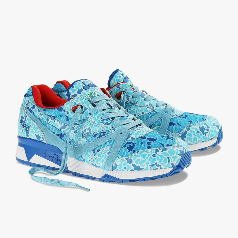 Diadora N9000 Avio Aqua Camo Sky Blue (170480-65118)