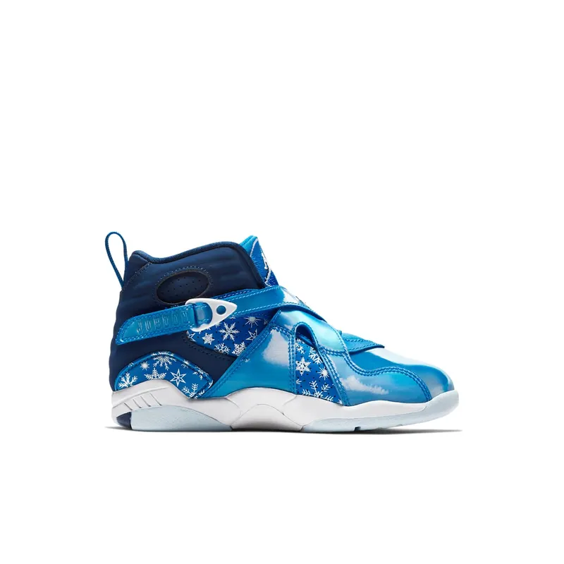 Jordan 8 Retro Snow Blizzard (PS) Cobalt Blaze/Blue Void-White (305369-400)