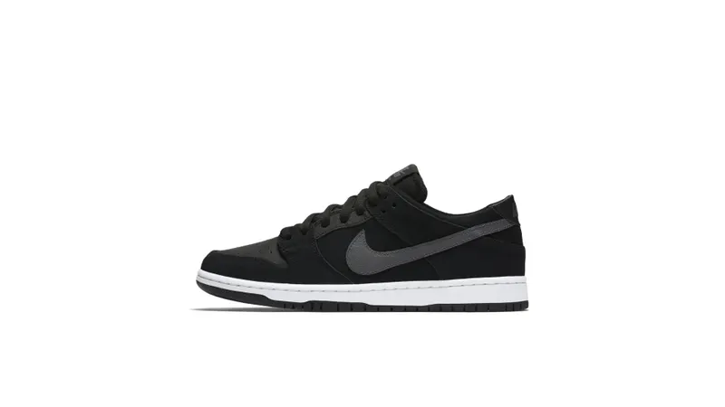 Nike Dunk Low IW Black Light Graphite Black/Light Graphite-White (819674-001)