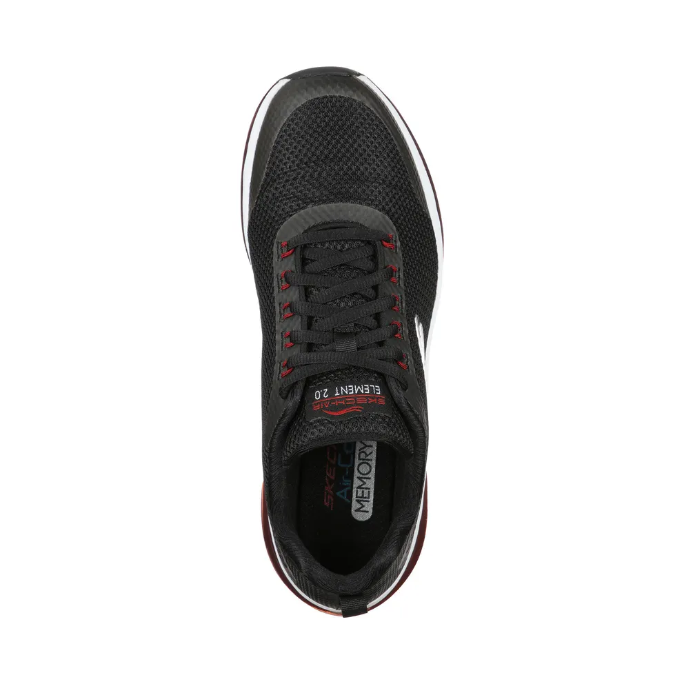 Skechers Skech-Air Element 2.0 – Lomarc – Black / Red (232036 BKRD)