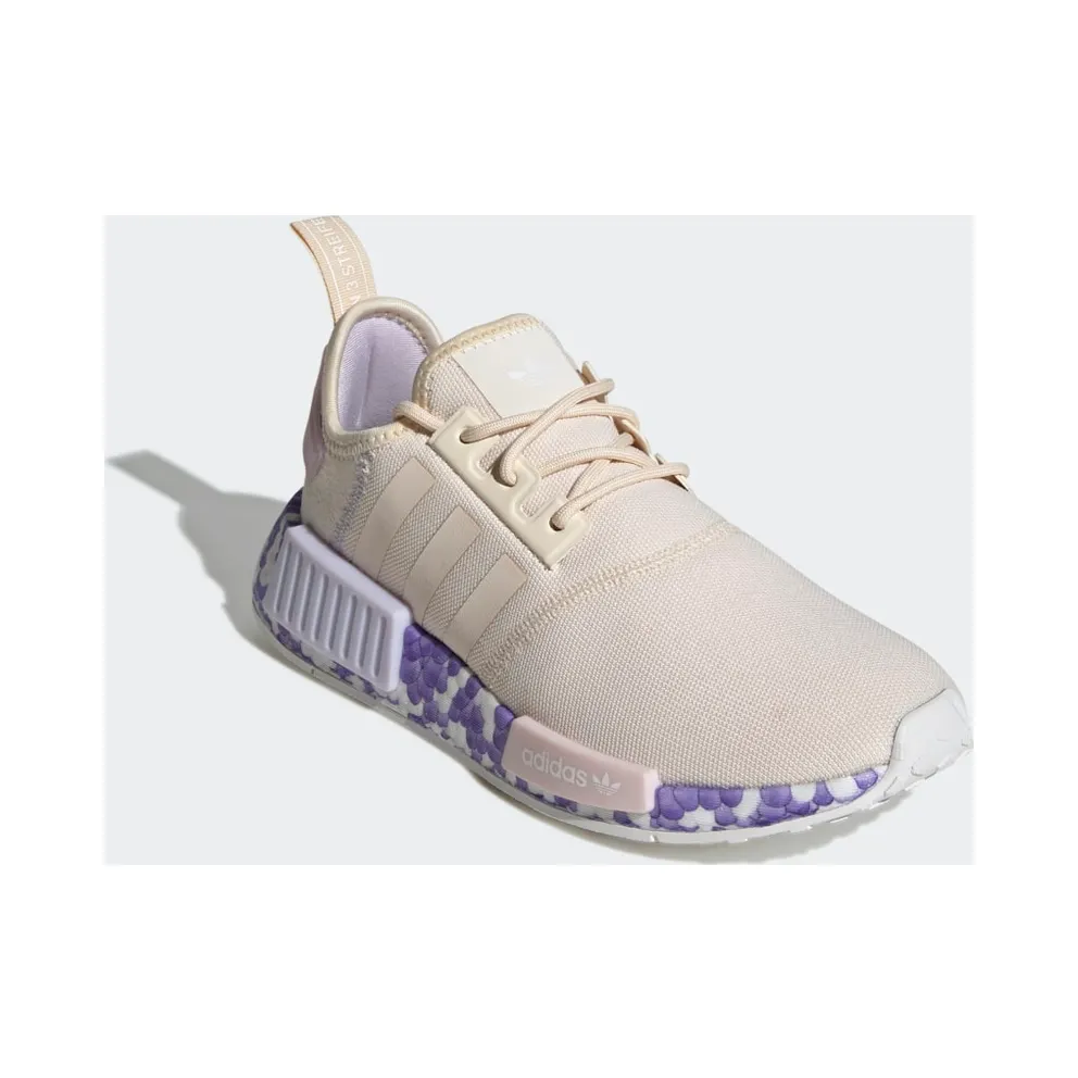 Adidas NMD_R1 Wonder White / Wonder White / Purple Tint (GW5694)