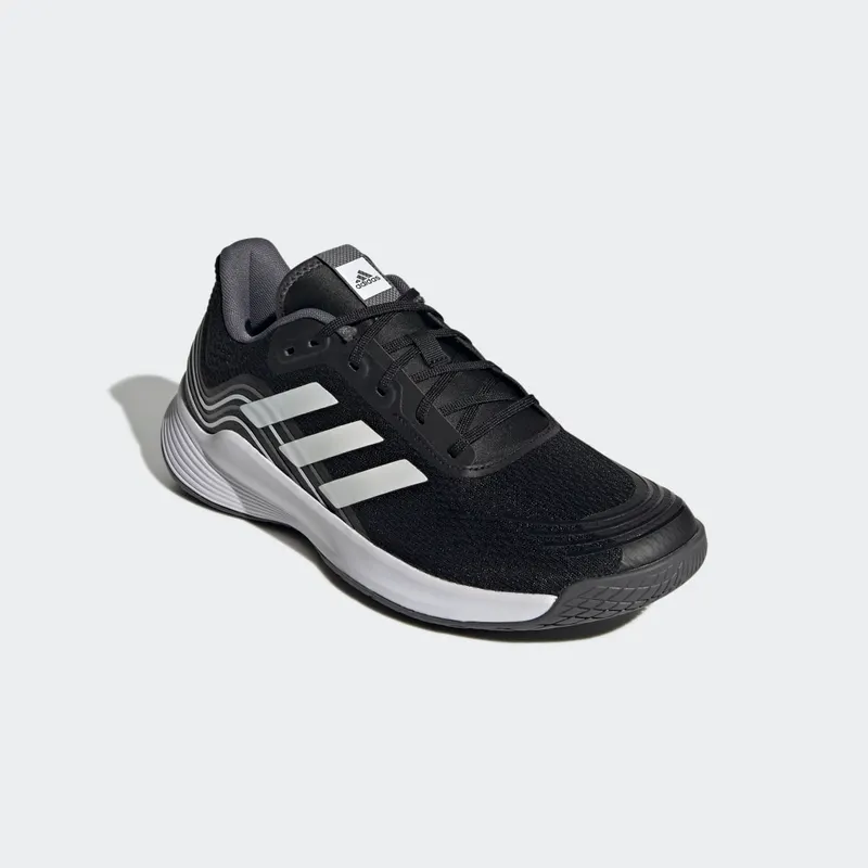 Adidas Novaflight Volleybalschoenen Core Black / Cloud White / Grey Five (GX1264)