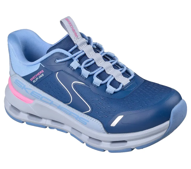Skechers Slip-ins: Glide-Step – Vista Lane Sneaker Marine/Maagdenpalm