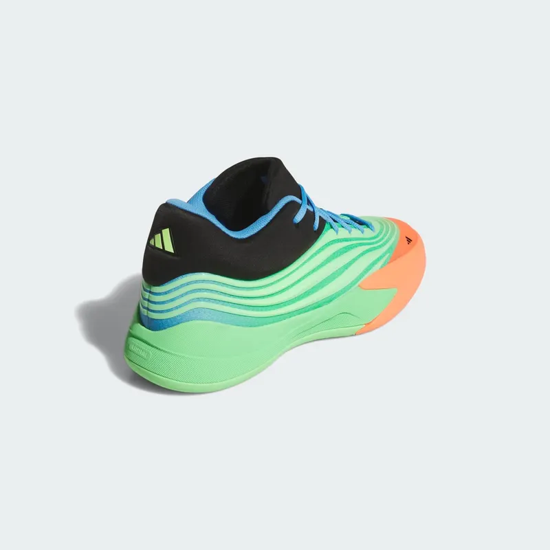 Adidas Dame X Lime Burst / Signal Coral / Blue Burst (KI5949)