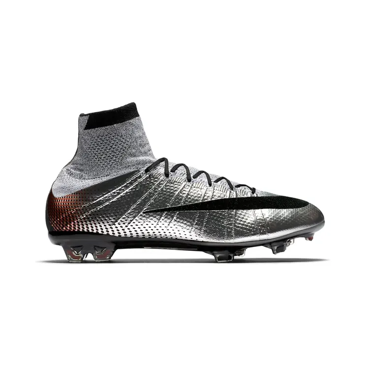Nike Mercurial Superfly 4 CR7 Quinhentos “Metallic Silver / Gym Red / Black” (839622-006)