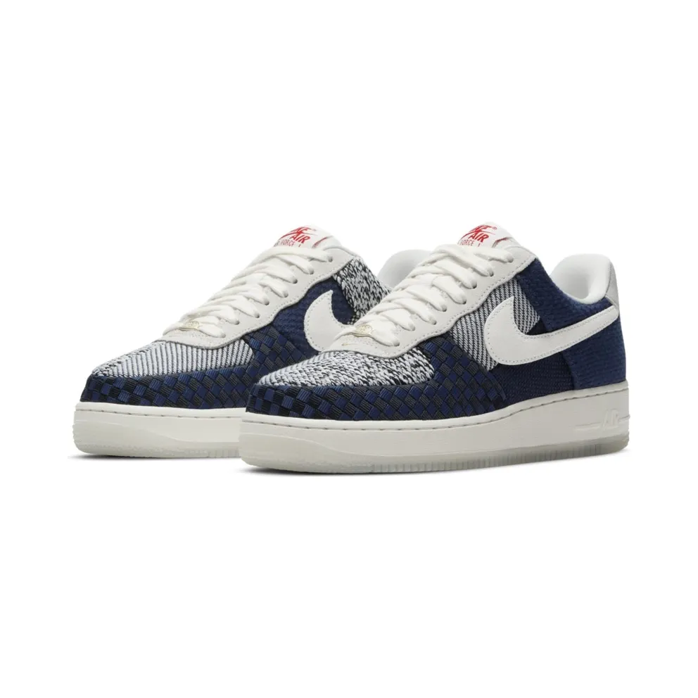 Nike Air Force 1 Low 07 LV Sashiko (W) Navy/Sail/Navy (DD5401-492)