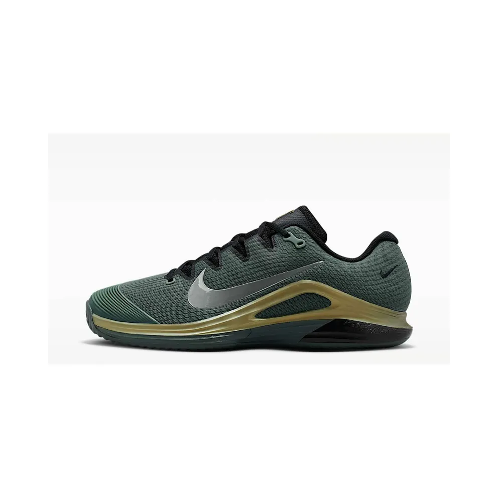 Nike Vapor 12 PRM Clay Court “Camo Green / Metallic Gold / Black / Pure Platinum” (IM3802-300)