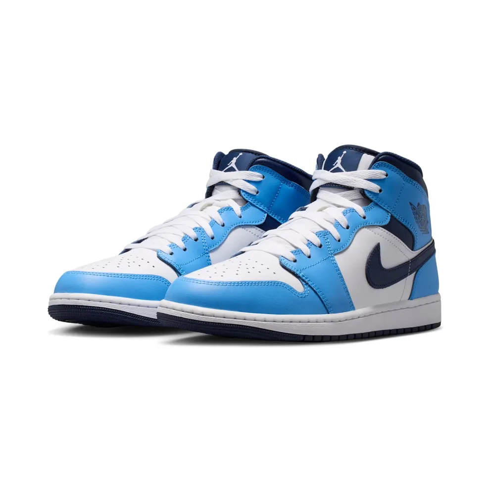 Jordan 1 Mid “University Blue Midnight Navy” (DQ8426-405)