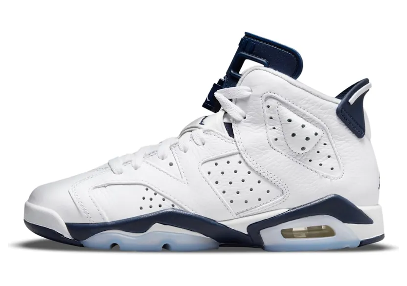 Jordan 6 Retro Midnight Navy (2022) (GS) (384665-141)