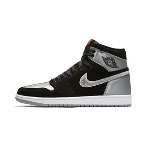 Jordan 1 Retro High Aleali May “Black / White / Shadow Grey” (AJ5991-062)