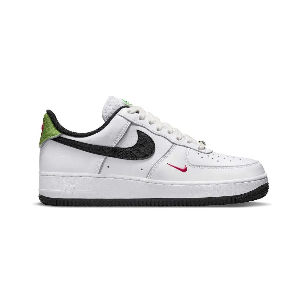 Nike Air Force 1 Low ’07 Just Do It Snakeskin White Black (DV1492-101)