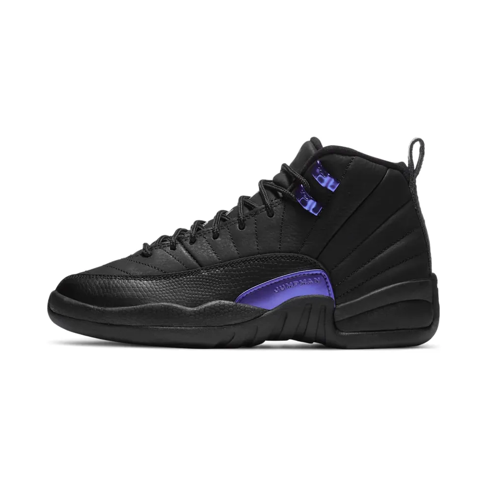 Jordan 12 Retro Black Dark Concord (GS)