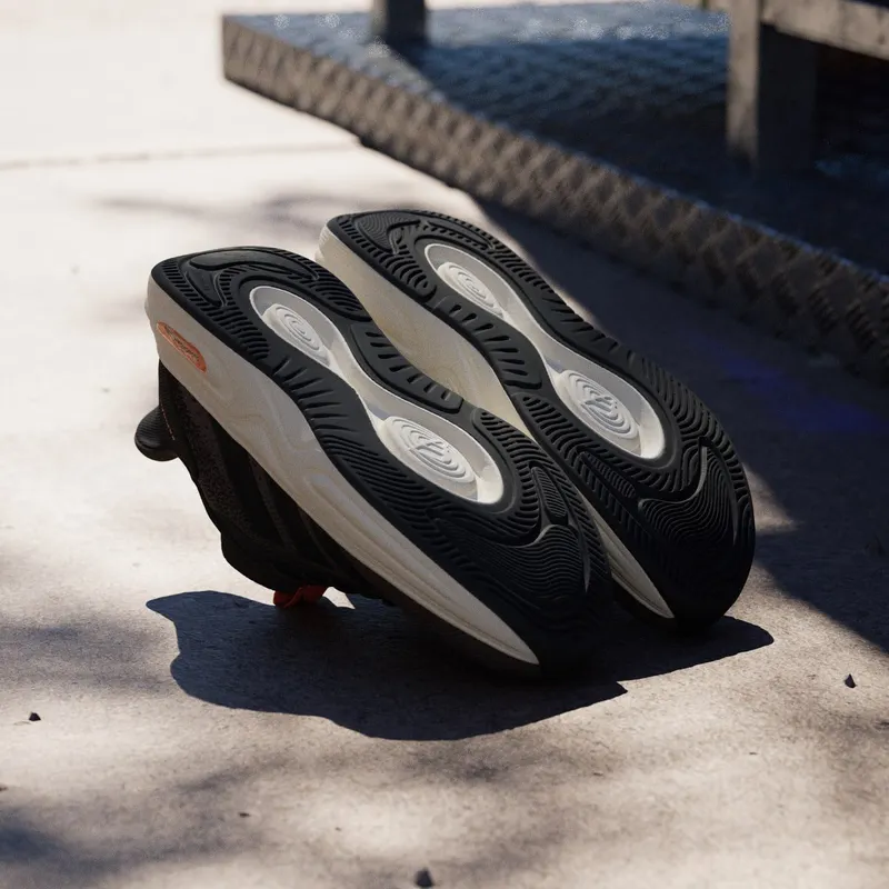 Adidas CLOUDFOAM CUXXION RAPIDFIT Shoes Charcoal / Carbon / Lucid Orange (JS2280)