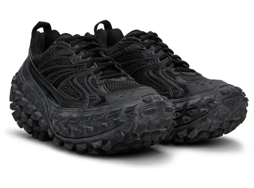 Balenciaga Black Defender Sneakers (685611 W2RA6) (4)
