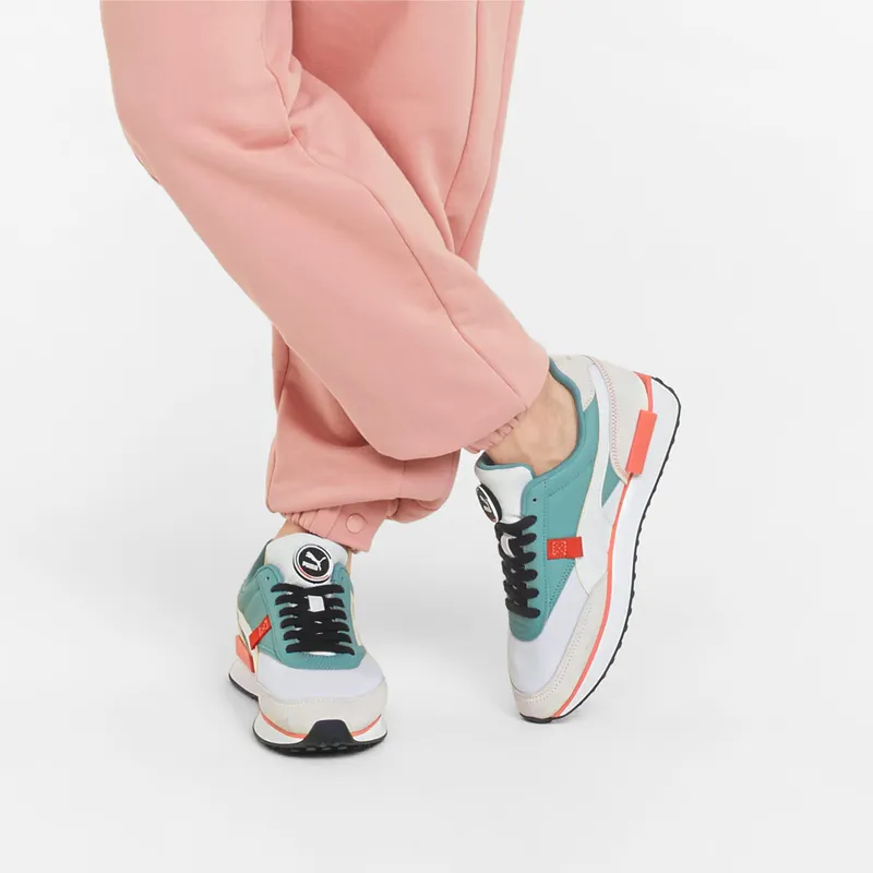 PUMA Future Rider Go For White/Mineral Blue (383355-02)