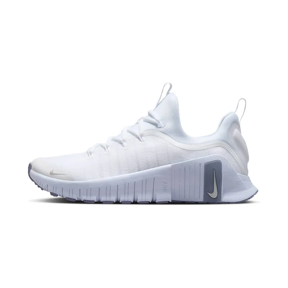 Nike Free Metcon 6 “White Half Blue Silver” (FJ7126-110)