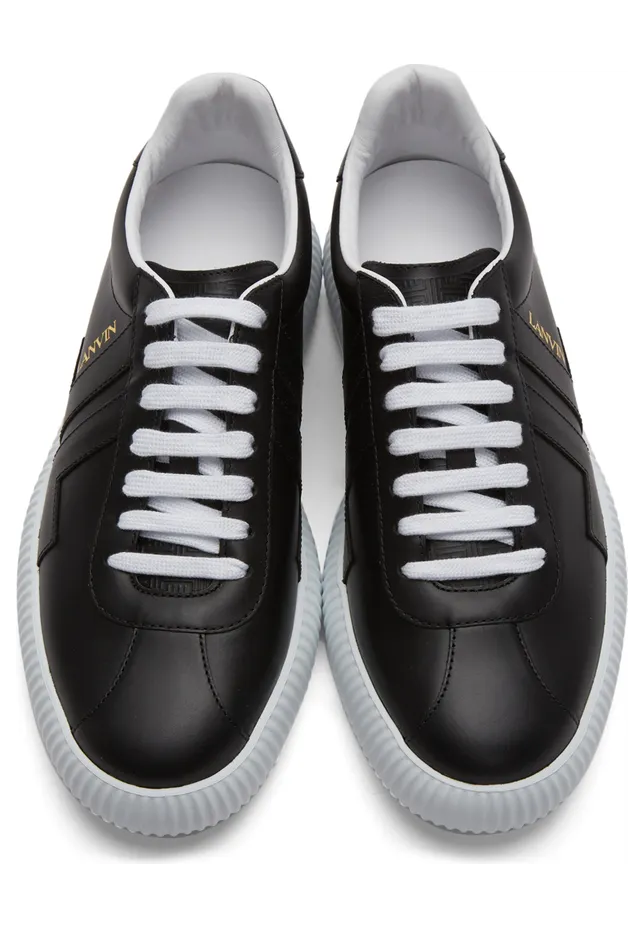 Lanvin White Glen Sneakers (FM-SKLS00-NAPA-A21) (5)