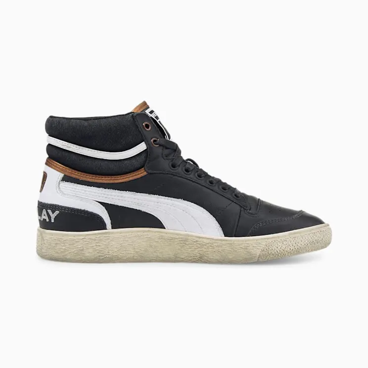 Puma Ralph Sampson Mid Denim x Replay Wit/Zwart (383994-01)