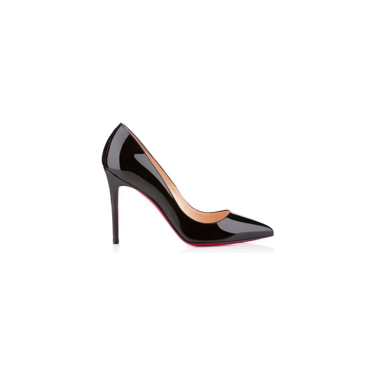 Christian Louboutin Pigalle 100mm Pump Black Patent Leather (3080680BK01)