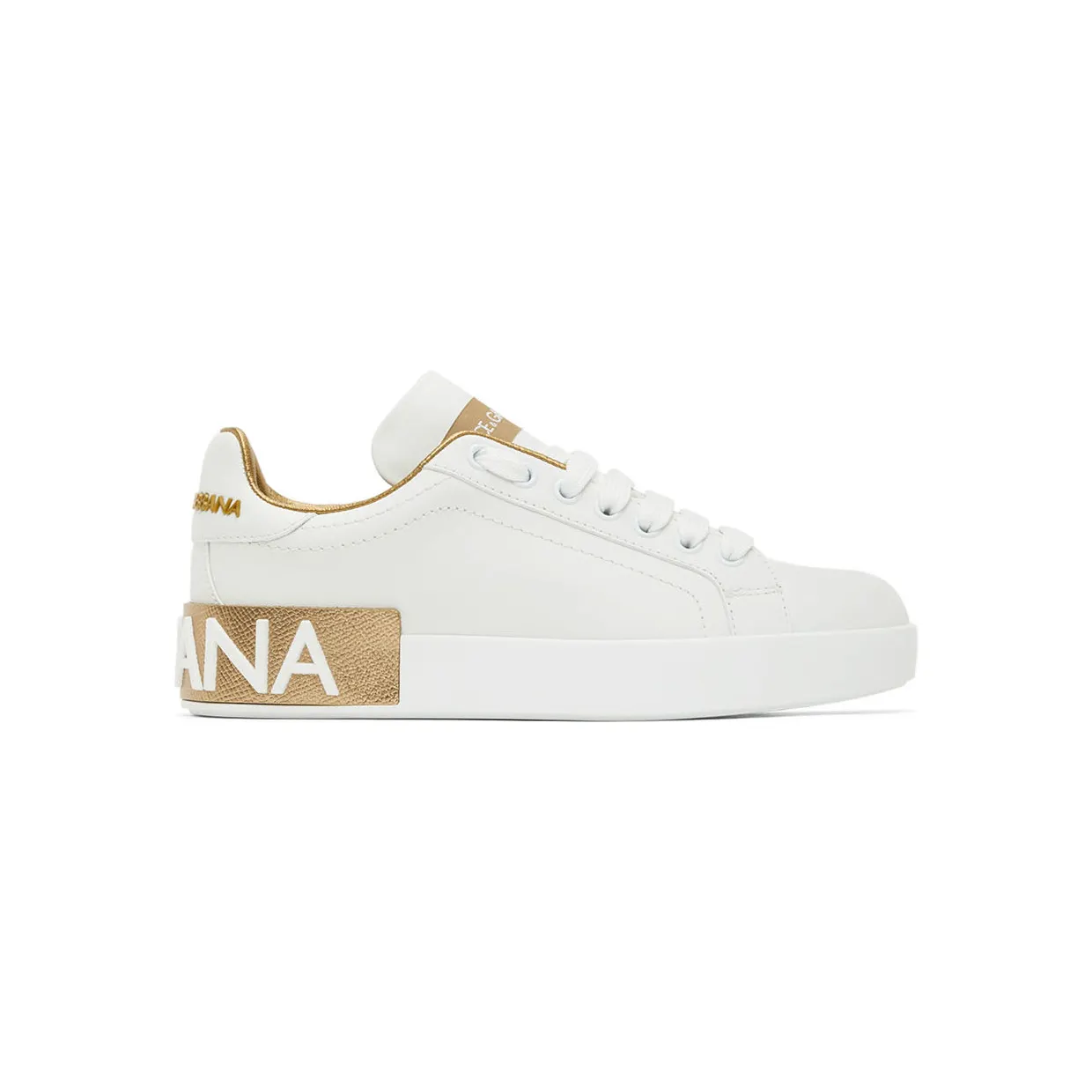 Dolce & Gabbana Pink Portofino Sneakers (CK1544 AX615)