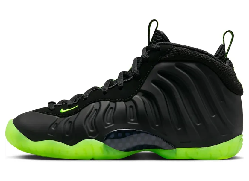 Nike Little Posite One GS “Black Volt” (HF0977-001)