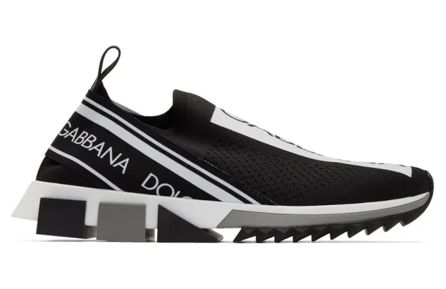 Dolce and Gabbana Black Sorrento Sneakers (CS1713 AH677)